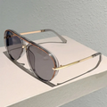 Retro Aviator Sunglasses - 2026 New Fashion Multi-Color Gradient Shades, Street Style Casual Outdoor Sunglasses for Women with Summer Vibes, Street Style Sunglasses, Casual Sunglasses,summerwins