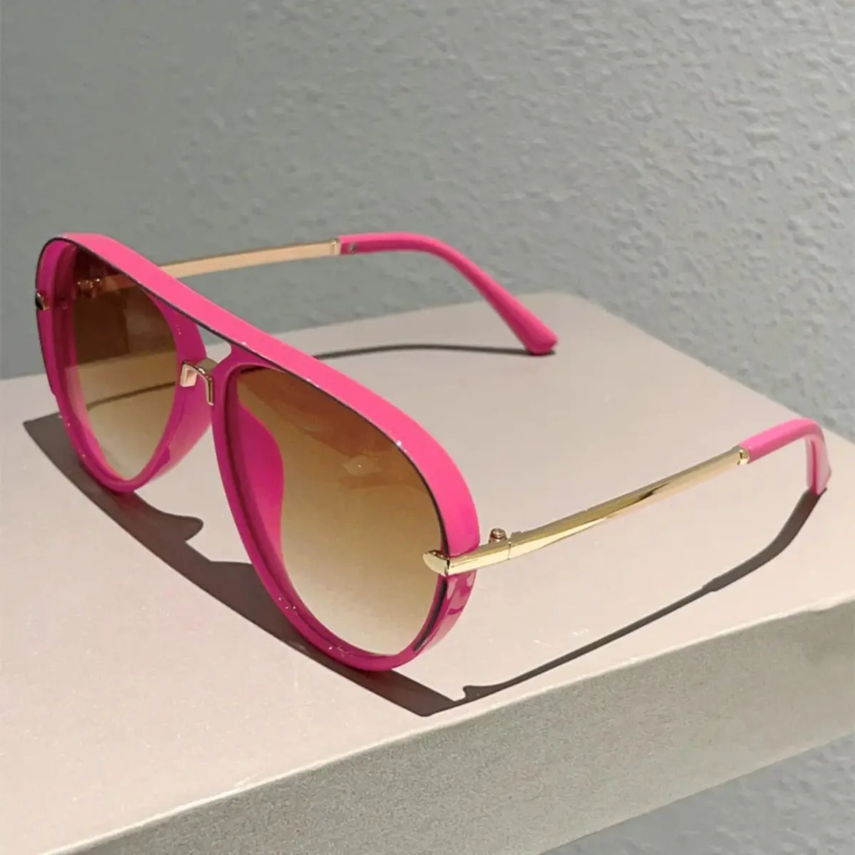 Retro Aviator Sunglasses - 2026 New Fashion Multi-Color Gradient Shades, Street Style Casual Outdoor Sunglasses for Women with Summer Vibes, Street Style Sunglasses, Casual Sunglasses,summerwins