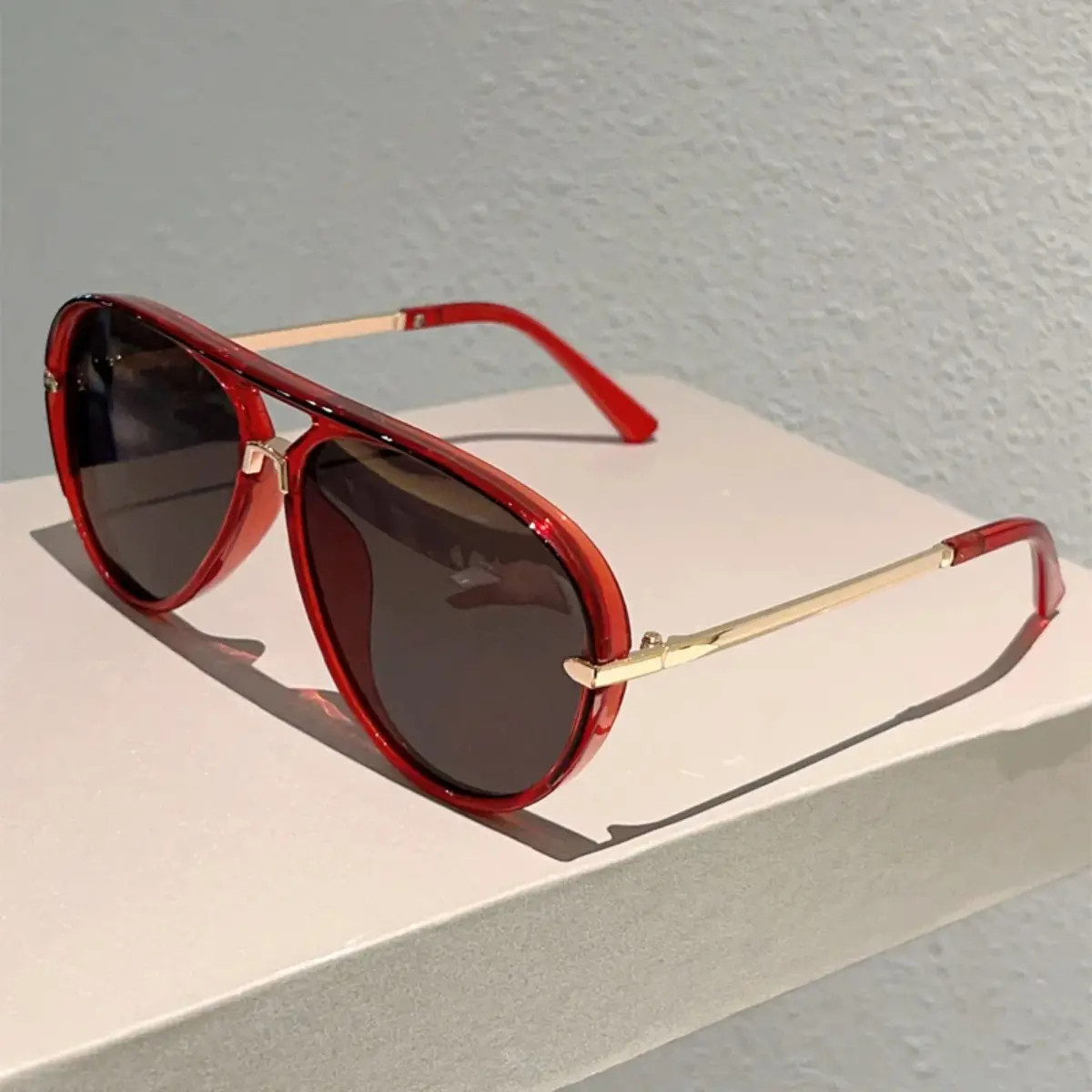 Retro Aviator Sunglasses - 2026 New Fashion Multi-Color Gradient Shades, Street Style Casual Outdoor Sunglasses for Women with Summer Vibes, Street Style Sunglasses, Casual Sunglasses,summerwins