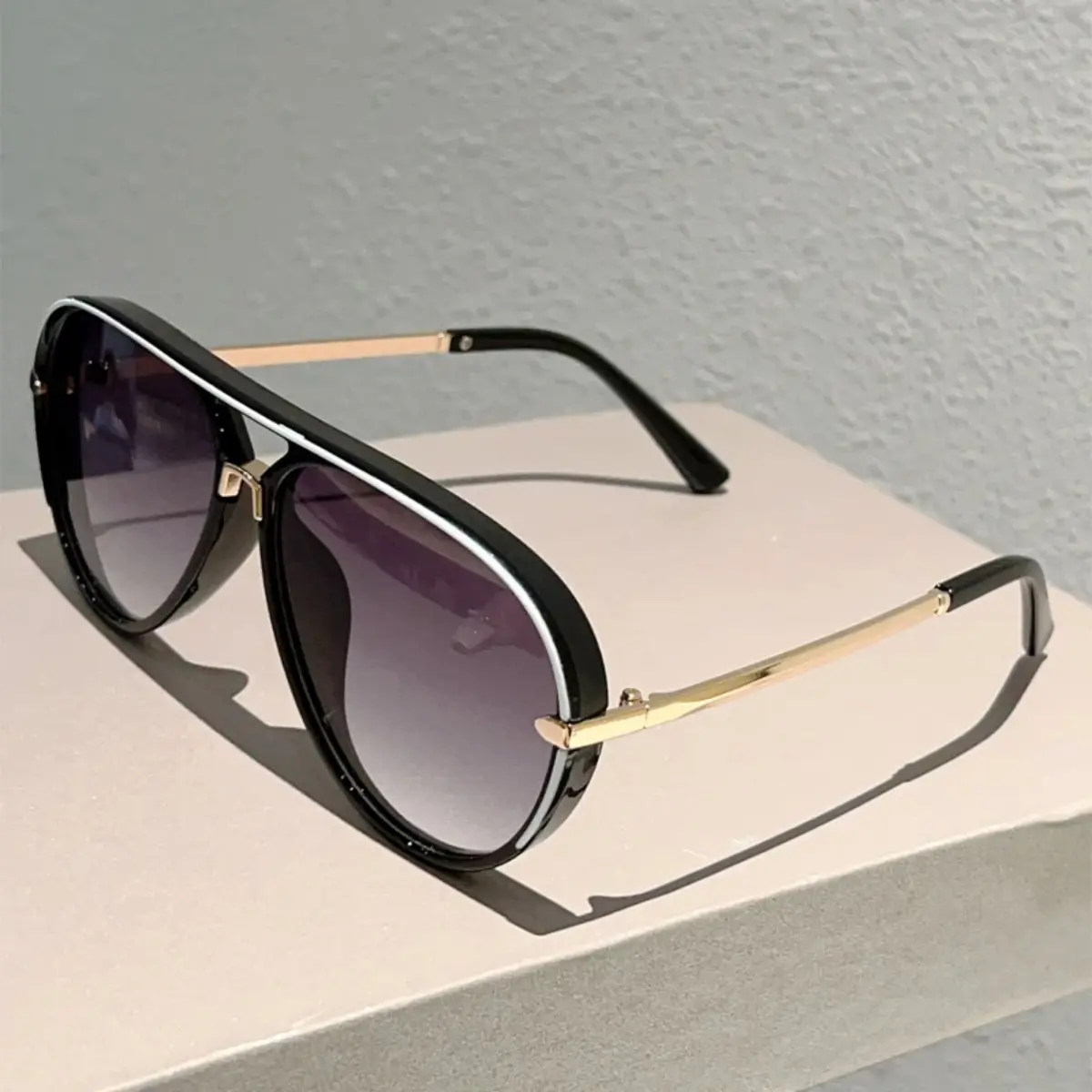 Retro Aviator Sunglasses - 2026 New Fashion Multi-Color Gradient Shades, Street Style Casual Outdoor Sunglasses for Women with Summer Vibes, Street Style Sunglasses, Casual Sunglasses,summerwins