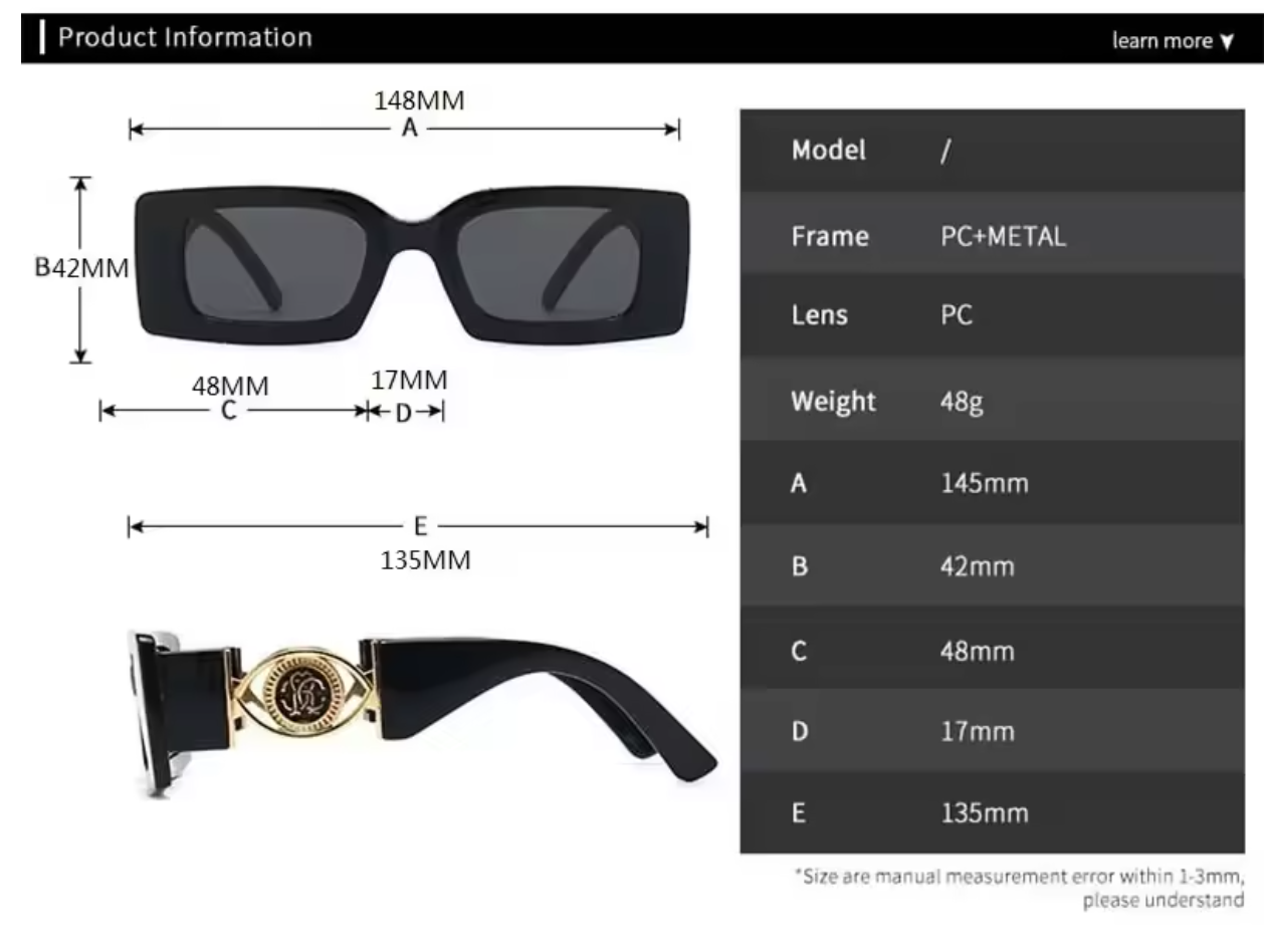 2026 New Retro Square Sunglasses for Women Men Flower Decoration Fashion Ladies Sun Glasses Ins Hot Shading Eyewear UV400